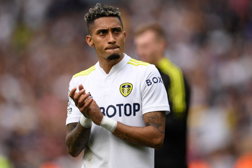 Raphinha had a massive influence on one player during his stint at Elland Road.