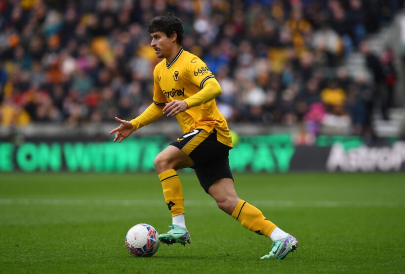 Leeds United are interested in signing Wolves' Spanish full-back Hugo Bueno