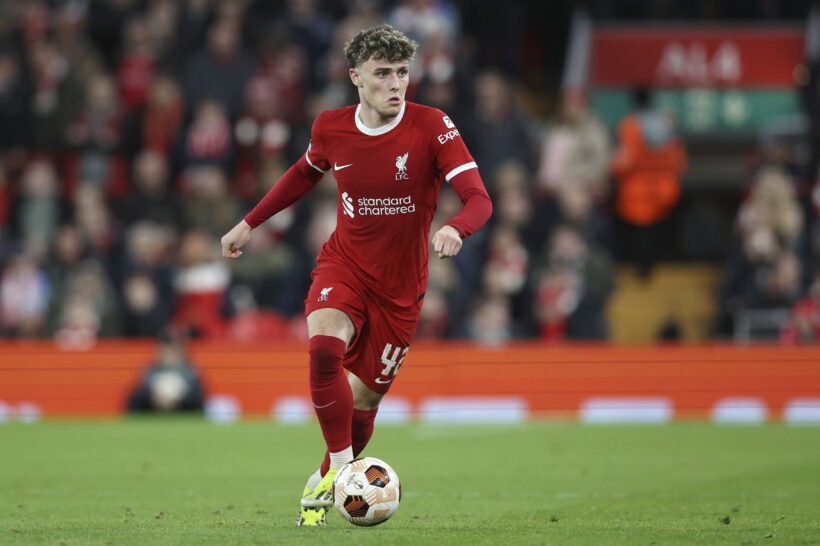 Leeds United are eyeing Liverpool midfielder Bobby Clark