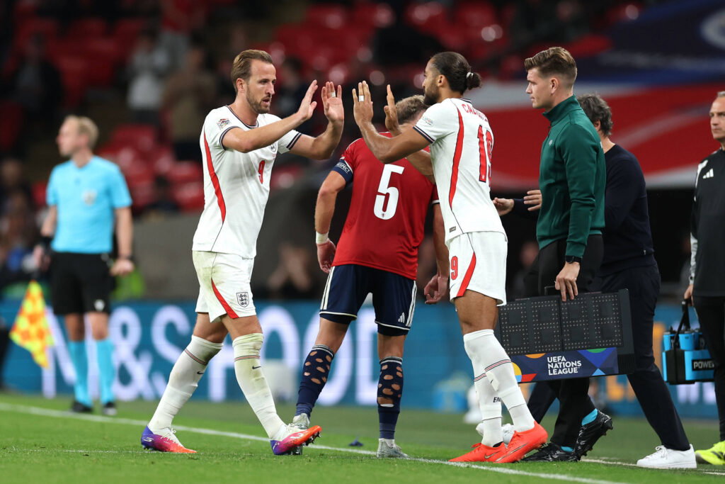 Dominic Calvert-Lewin replacing Harry Kane against Czech Republic