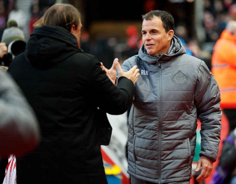Daniel Farke and Regis Le Bris